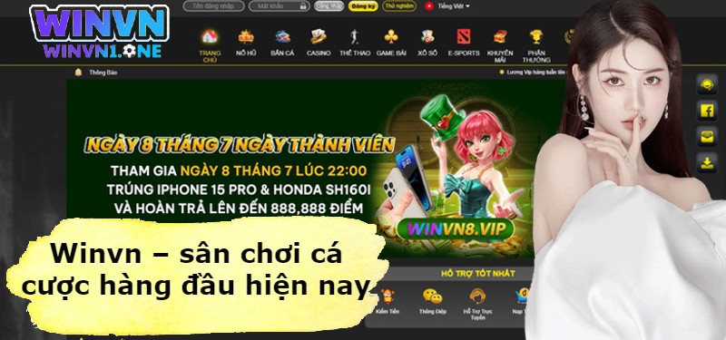 Giới Thiệu Winvn – sân chơi cá cược hàng đầu hiện nay