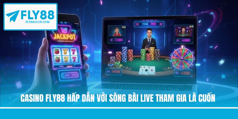 Casino FLY88 Hấp Dẫn Với Sòng Bài Live Tham Gia Là Cuốn